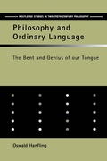Cover: Philosophy and Ordinary Language - Routledge