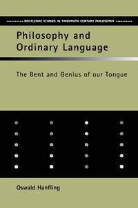 Enlarge image Cover: Philosophy and Ordinary Language - Routledge