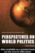 Cover: Perspectives on World Politics - Routledge