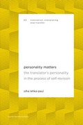 Cover: Personality Matters - Leuven University Press