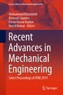 Cover: Recent Advances in Mechanical Engineering - Springer
