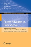 Cover: Recent Advances in Data Science - Springer
