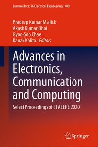 Enlarge image Cover: Advances in Electronics, Communication and Computing - Springer