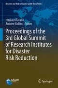 Cover: Proceedings of the 3rd Global Summit of Research Institutes for Disaster Risk Reduction - Springer
