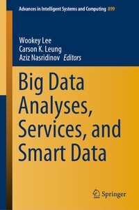 Enlarge image Cover: Big Data Analyses, Services, and Smart Data - Springer