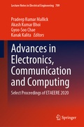 Cover: Advances in Electronics, Communication and Computing - Springer
