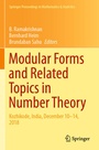Cover: Modular Forms and Related Topics in Number Theory - Springer