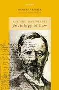 Cover: Reading Max Weber's Sociology of Law - OUP eBook