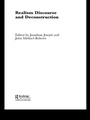 Cover: Realism Discourse and Deconstruction - Routledge