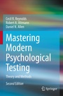Cover: Mastering Modern Psychological Testing - Springer