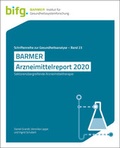 Cover: BARMER Arzneimittelreport 2020 - Barmer