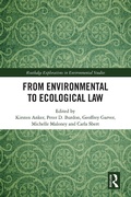 Cover: From Environmental to Ecological Law - Routledge