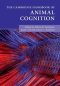 Cover: The Cambridge Handbook of Animal Cognition - Cambridge University Press