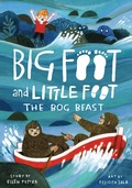 Cover: The Bog Beast (Big Foot and Little Foot #4) - Amulet Paperbacks