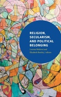 Cover: Religion, Secularism, and Political Belonging - Duke University Press