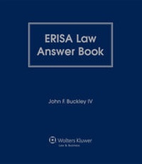 Abbildung von: Erisa Law Answer Book - Wolters Kluwer Law & Business