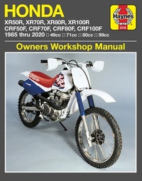 Abbildung von: Honda XR50R, XR70R, XR80R, XR100R, CRF50F, CRF70F, CRF80F, CRF100F (85-20) - Haynes Manuals Inc