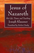 Cover: Jesus of Nazareth - Wipf & Stock Publishers