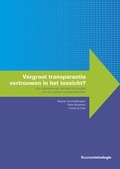 Cover: Vergroot transparantie vertrouwen in het toezicht? - Boom criminologie