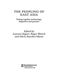 Cover: The Peopling of East Asia - Routledge