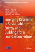 Cover: Emerging Research in Sustainable Energy and Buildings for a Low-Carbon Future - Springer