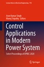 Cover: Control Applications in Modern Power System - Springer