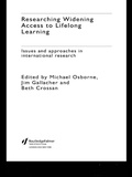 Cover: Researching Widening Access to Lifelong Learning - Routledge