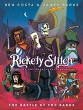 Cover: Rickety Stitch and the Gelatinous Goo Book 3: The Battle of the Bards - Knopf Books for Young Readers