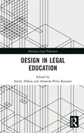 Cover: Design in Legal Education - Routledge
