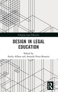 Abbildung von: Design in Legal Education - Routledge