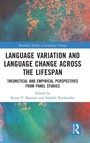 Cover: Language Variation and Language Change Across the Lifespan - Routledge