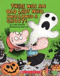 Cover: There Was an Old Lady Who Swallowed a Ghost! (Board Book) - Scholastic US