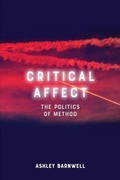 Cover: Critical Affect - Edinburgh University Press