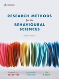 Cover: Research Methods For The Behavioural Sciences - Cengage Learning EMEA