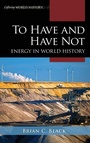 Cover: To Have and Have Not - Rowman & Littlefield Publishers