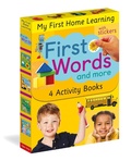 Cover: First Words and More: 4 Activity Book Boxed Set with Stickers - Tiger Tales