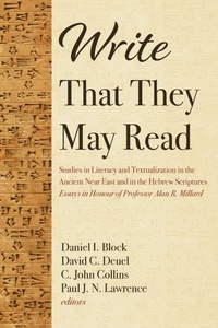 Enlarge image Cover: Write That They May Read - Wipf & Stock Publishers