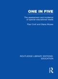 Cover: One in Five (RLE Edu M) - Routledge