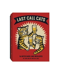 Enlarge image Cover: Last Call Cats Notecards - Chronicle Books