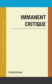Enlarge image Cover: Immanent Critique - Rowman & Littlefield International