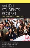 Cover: When Students Protest - Rowman & Littlefield International