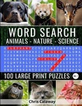 Cover: Word Search Animals Nature Science Volume 1 - Inner Vitality Systems LLC