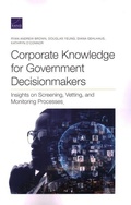 Cover: Corporate Knowledge for Government Decisionmakers - RAND