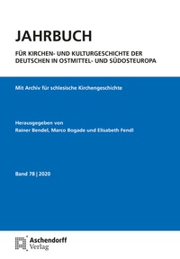 Abbildung von: Jahrbuch für Kirchen- und Kulturgeschichte der Deutschen in Ostmittel- und Südosteuropa - Aschendorff