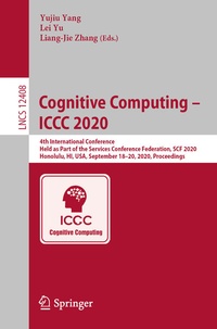 Enlarge image Cover: Cognitive Computing - ICCC 2020 - Springer