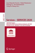 Cover: Services - SERVICES 2020 - Springer