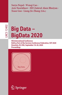 Abbildung von: Big Data - BigData 2020 - Springer