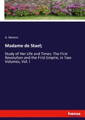 Cover: Madame de Stael; - Hansebooks