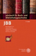 Cover: Jahrbuch f&uuml;r Buch- und Bibliotheksgeschichte 5 | 2020 - Universit&auml;tsverlag Winter