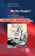 Cover: We the People? - Universit&auml;tsverlag Winter